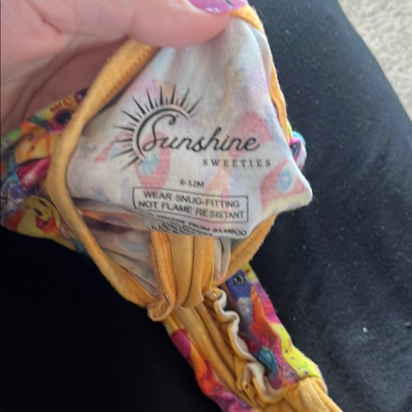 B20. Sunshine Sweeties Bamboo Halloween Lisa Frank Zippy - Picture 2 of 6